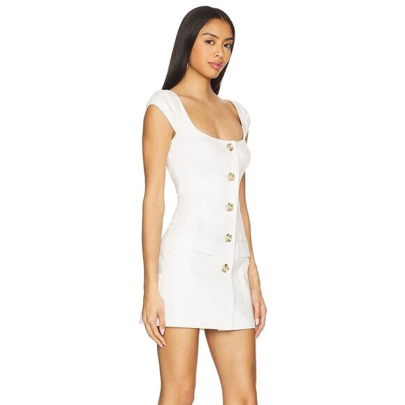 NWOT Majorelle Genevieve Mini Dress in White - Picture 2 of 8